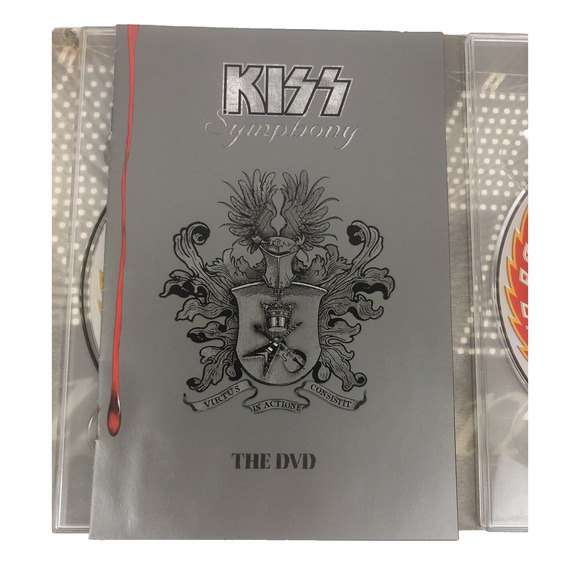 KISS Rock And Roll‎ Symphony Orchestra Concert DVD Set 2 Disc Slipcase Booklet - Picture 5 of 10